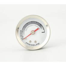 Manômetro de pressão de máquina de café de boa qualidade de venda quente manômetro de pressão de vapor